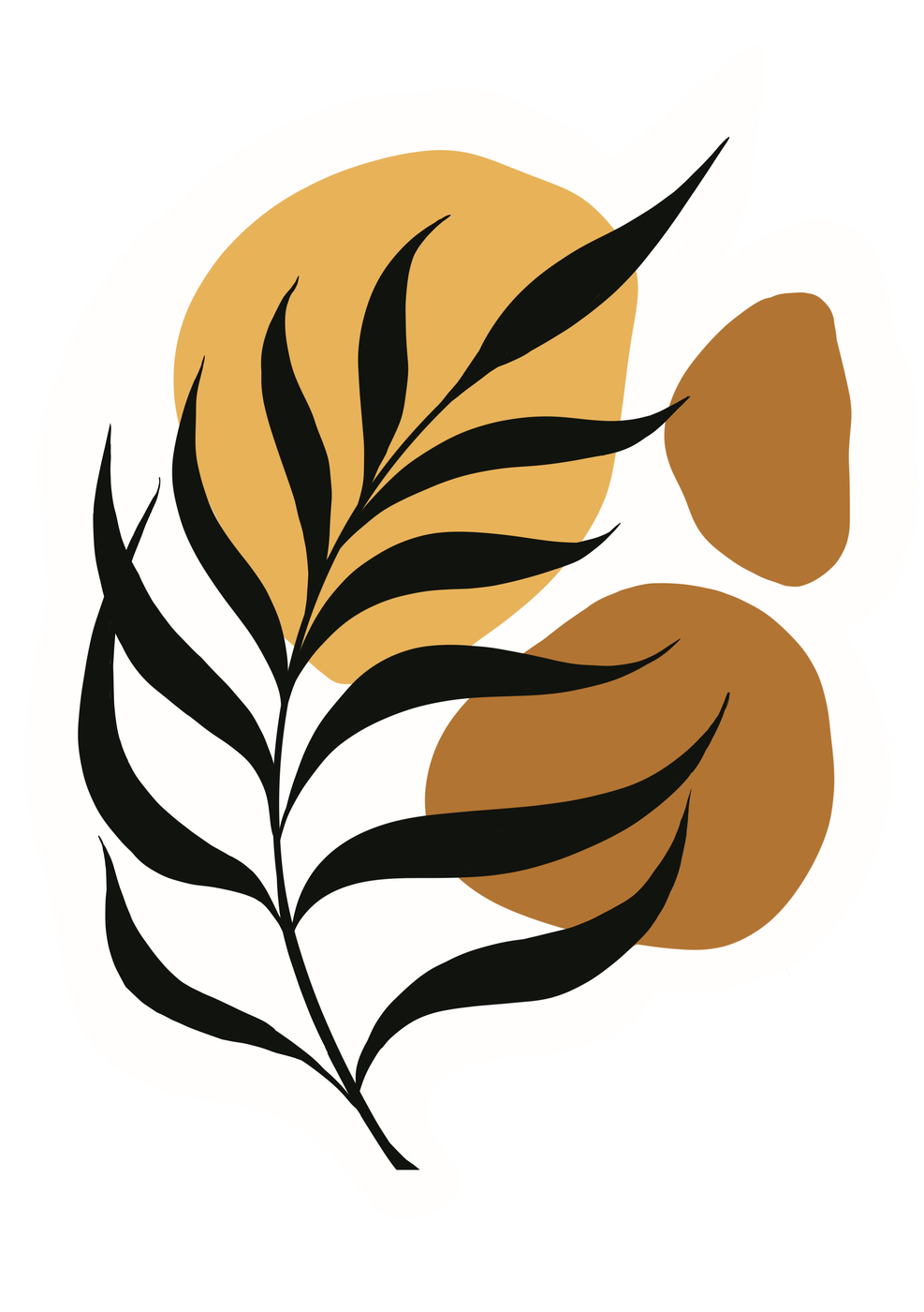 Botanical sticker