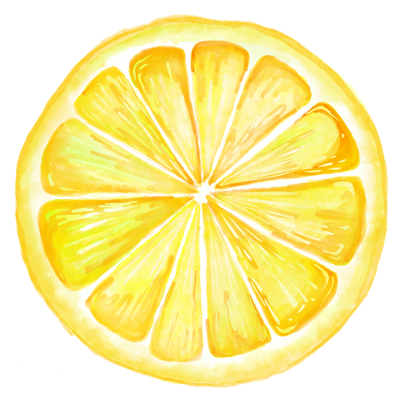 Lemon sticker